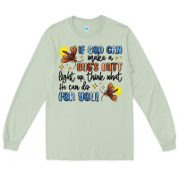 Matcha if god can make a bug's butt light up Long Sleeve Tee - MaliasSmallBusiness