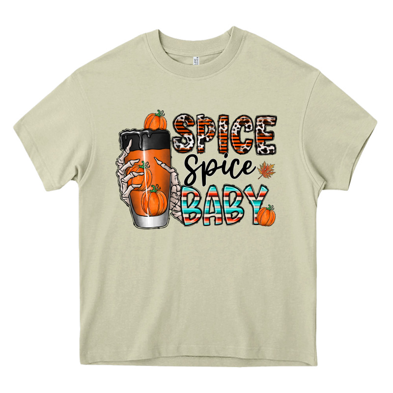 Spice Spice Baby Heavy Core Tee by CowhideDigitalArt | Teevron
