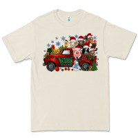 Bone christmas farm animals truck Premium Tee - RacoonDesign