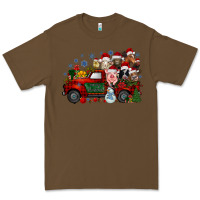 Cacao christmas farm animals truck Premium Tee - RacoonDesign