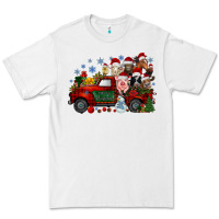 White christmas farm animals truck Premium Tee - RacoonDesign