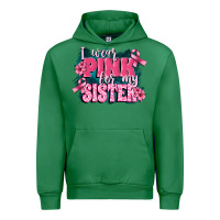 Emerald i wear pink for my sister Urban Hoodie - FaDigitalArtStudio