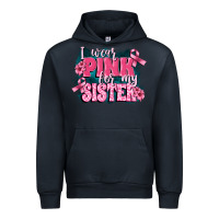 I Wear Pink For My Sister Urban Hoodie | Teevron