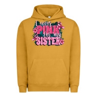 Pigment Peanut Butter i wear pink for my sister Urban Hoodie - FaDigitalArtStudio
