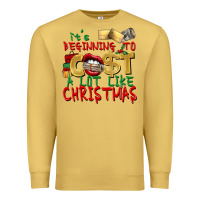 Antique Gold It's beginning to cost a lot like Christmas Premium Sweatshirt - NancyCooperArtShop
