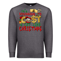 Charcoal Heather It's beginning to cost a lot like Christmas Premium Sweatshirt - NancyCooperArtShop