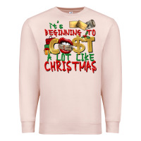 Pale Pink It's beginning to cost a lot like Christmas Premium Sweatshirt - NancyCooperArtShop