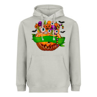 Moon Dust Personalized Boy Halloween Candy Heavyweight Hoodie - texasbilliewilder