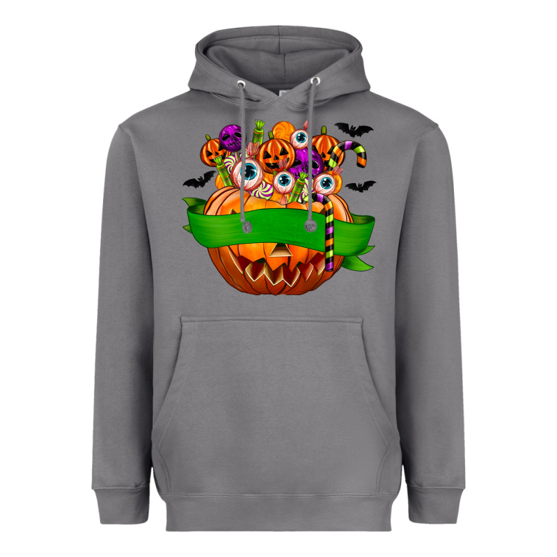 Personalized Boy Halloween Candy Heavyweight Hoodie by texasbilliewilder | Teevron