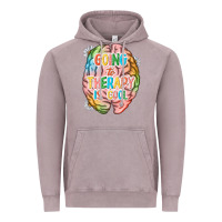 Vintage Zinc going to therapy is cool Vintage Hoodie - NancyCooperArtShop