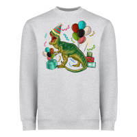 Party T Rex Heavyweight Sweatshirt | Teevron
