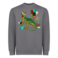 Storm party t rex Heavyweight Sweatshirt - MaliasSmallBusiness