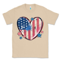Mushroom usa heart Classic Tee - MaliasSmallBusiness