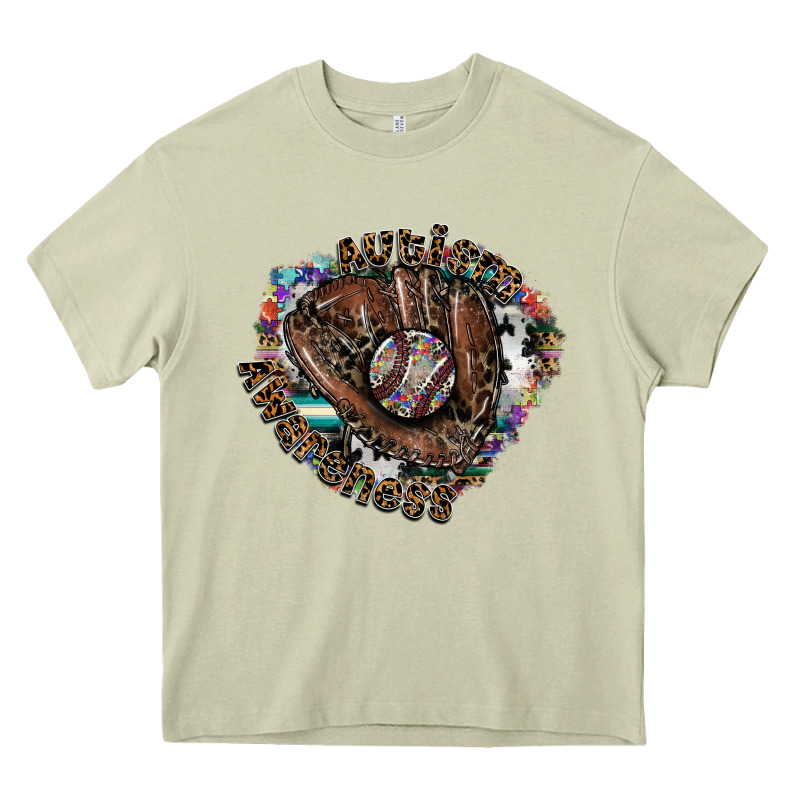 Autism Awareness Baseball Heavy Core Tee by SublimationCraftShop | Teevron