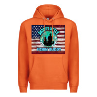 Carrot daddy's little fishin buddy Premium Hoodie - TumblerDesignByShophia