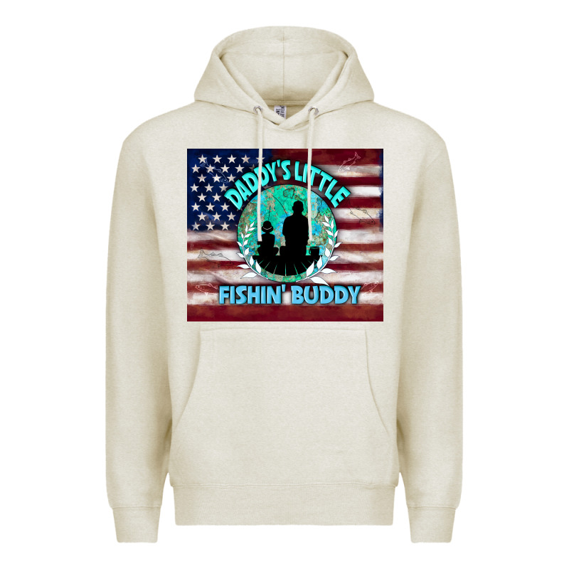 Daddy's Little Fishin Buddy Premium Hoodie by TumblerDesignByShophia | Teevron