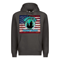 Smoke daddy's little fishin buddy Premium Hoodie - TumblerDesignByShophia