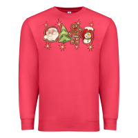 Cardinal Christmas gingerbread cookies Premium Sweatshirt - texasbilliewilder