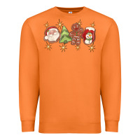 Carrot Christmas gingerbread cookies Premium Sweatshirt - texasbilliewilder