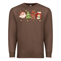 Chestnut Christmas gingerbread cookies Premium Sweatshirt - texasbilliewilder