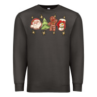 Smoke Christmas gingerbread cookies Premium Sweatshirt - texasbilliewilder