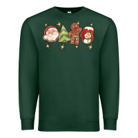 Sports Green Christmas gingerbread cookies Premium Sweatshirt - texasbilliewilder