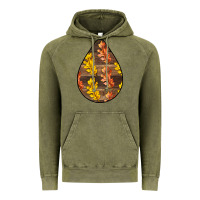 Vintage Olive Fall Teardrop Vintage Hoodie - LillyAllenDesigns