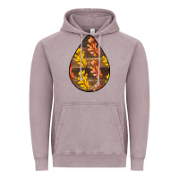 Fall Teardrop Vintage Hoodie | Teevron