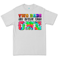 Dove Grey two dads are better than one Premium Tee - HRA Design Shop
