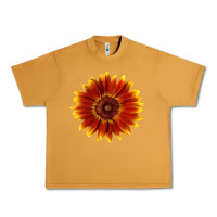 Peanut Butter little becka sunflower Urban Heavy Tee - LillyAllenDesigns