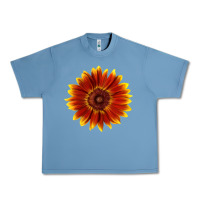 Pebble Blue little becka sunflower Urban Heavy Tee - LillyAllenDesigns