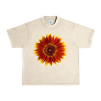 Sandshell little becka sunflower Urban Heavy Tee - LillyAllenDesigns
