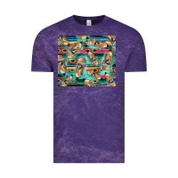 Cloud Purple Western Teacher Pencil Vintage Tee - LillyAllenDesigns
