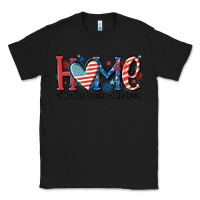 Home Of The Free Because Of The Brave Classic Tee | Teevron
