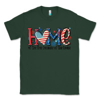 Sports Green home of the free because of the brave Classic Tee - MaliasSmallBusiness