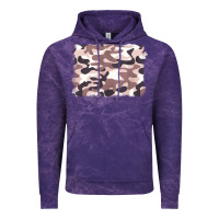 Cloud Purple milky camouflage Vintage Hoodie - BarkalooDesign
