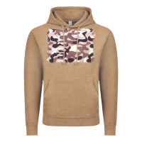 Vintage Coffee milky camouflage Vintage Hoodie - BarkalooDesign