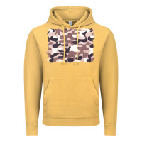 Vintage Mustard milky camouflage Vintage Hoodie - BarkalooDesign