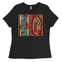 Black abuela serape leopard tumbler 3 Ladies Tee - CTS Tumbler Store