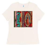 Bone abuela serape leopard tumbler 3 Ladies Tee - CTS Tumbler Store
