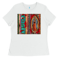White abuela serape leopard tumbler 3 Ladies Tee - CTS Tumbler Store