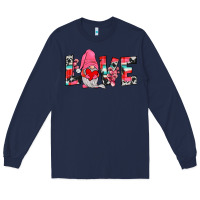 Navy gnome love Long Sleeve Tee - JahusDesignShop