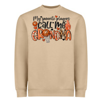 Mushroom my favorite players call me grandma Heavyweight Sweatshirt - MaliasSmallBusiness