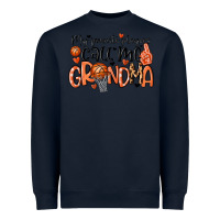 Navy my favorite players call me grandma Heavyweight Sweatshirt - MaliasSmallBusiness
