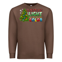 Chestnut Christmas light are my favorite color Premium Sweatshirt - NancyCooperArtShop