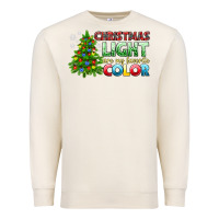 Sandshell Christmas light are my favorite color Premium Sweatshirt - NancyCooperArtShop