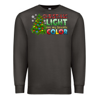 Smoke Christmas light are my favorite color Premium Sweatshirt - NancyCooperArtShop