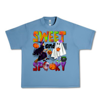 Pebble Blue Sweet and spooky Urban Heavy Tee - NancyCooperArtShop