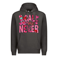 Smoke Call me never Valentine's Day Premium Hoodie - HowdyJamesFarm