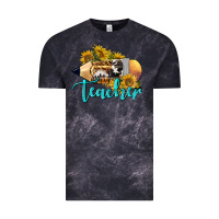 Cloud Black Western Teacher Pencil Vintage Tee - LillyAllenDesigns
